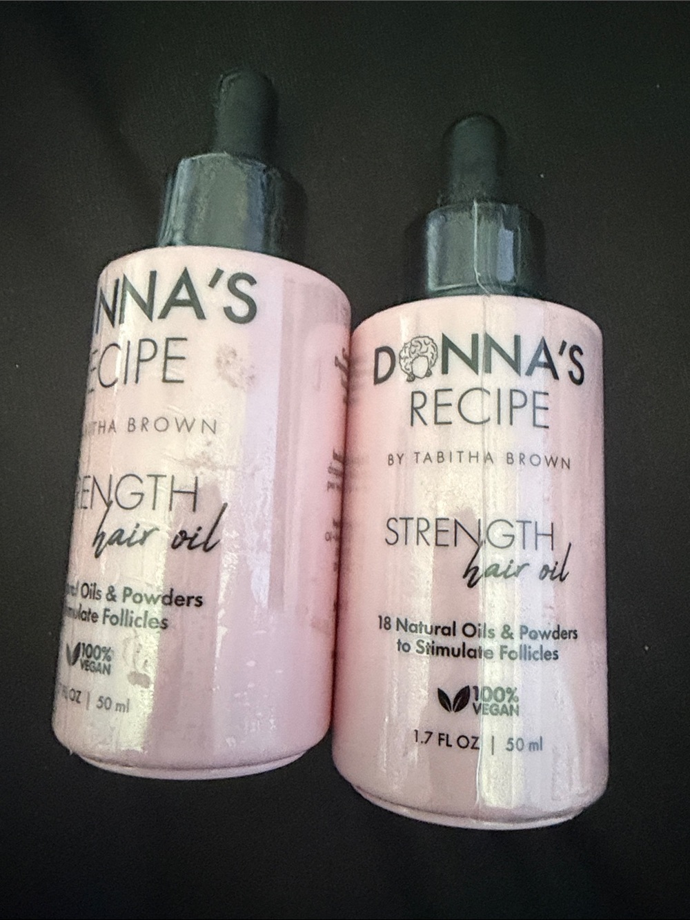 Donna’s Recipe strength, hair oil